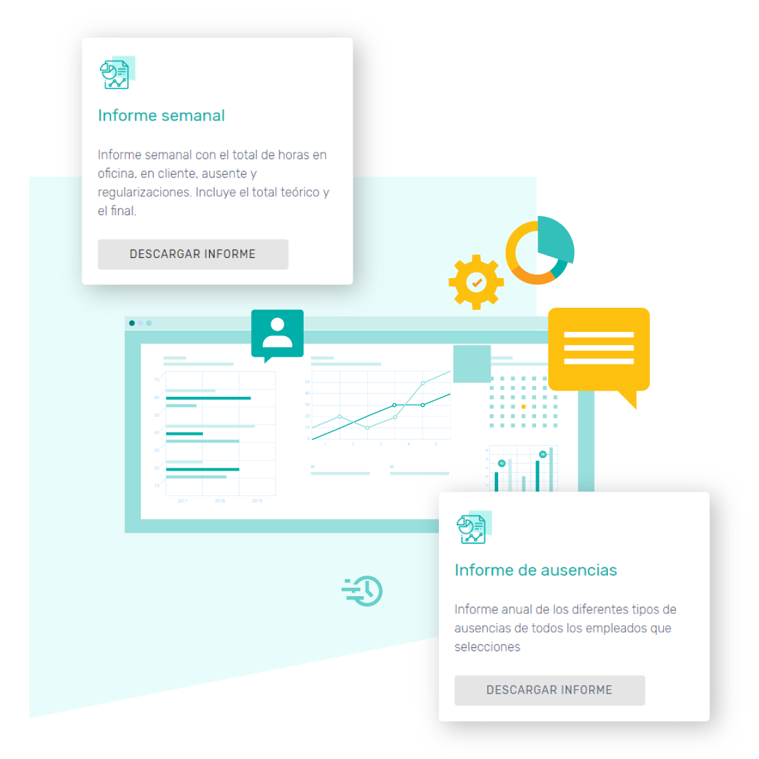 Einatime - Gestión de informes