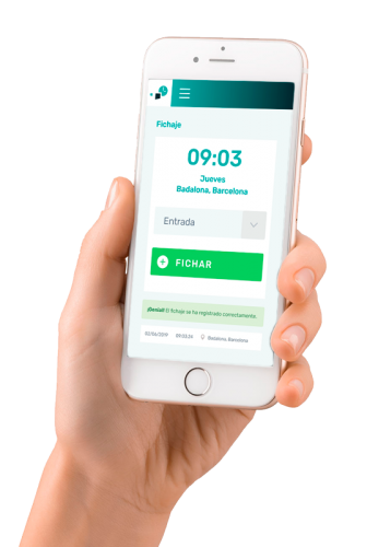 App-Mv-FichajeRemoto Einatime - Fichaje desde app móvil